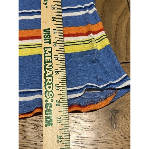 Lauren Ralph Lauren LRL Womens Multicolor Striped Boat Neck Shirt Size Small - Picture 5 of 5